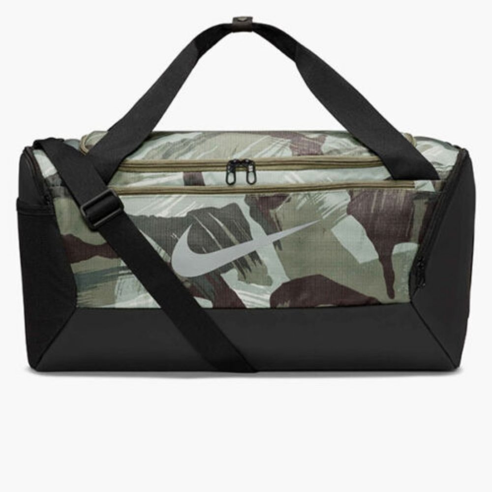NWT Nike Brasilia 9.5 Training Duffel Bag S Unisex Sports Gym CAMO DQ5232-222